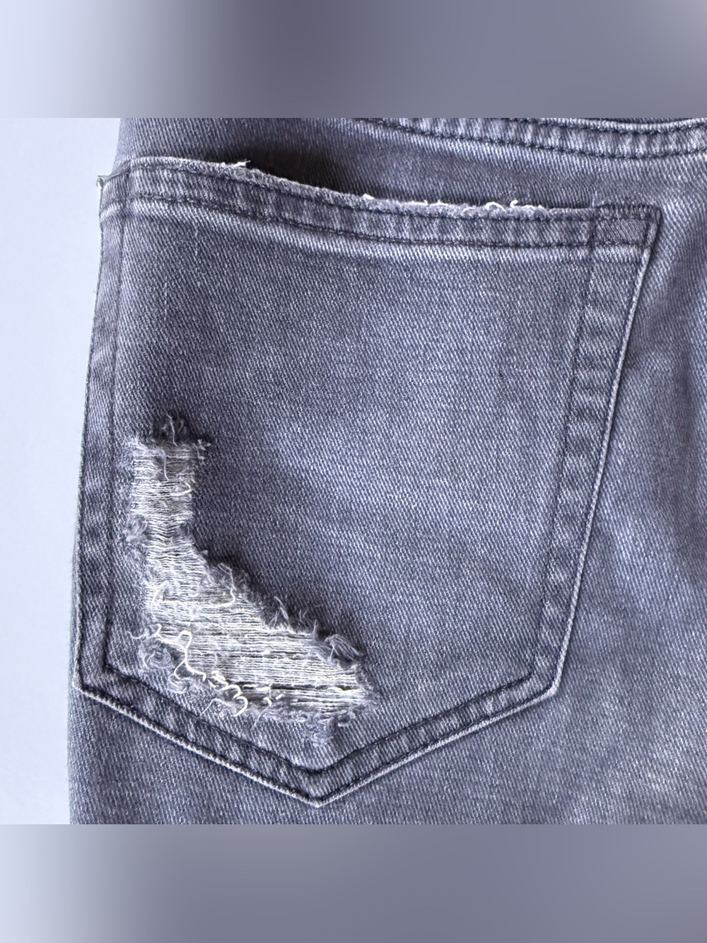 JOE’S JEANS Charlie High Rise Skinny Ankle Distressed Sz 27 Waist 28” Denim Jean - Picture 13 of 16